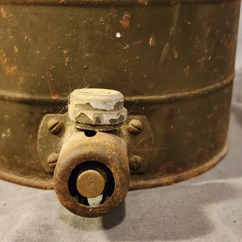 Vintage WW2 Era Stanley Thermos Jug w/ Spigot Military 14 x 8.75